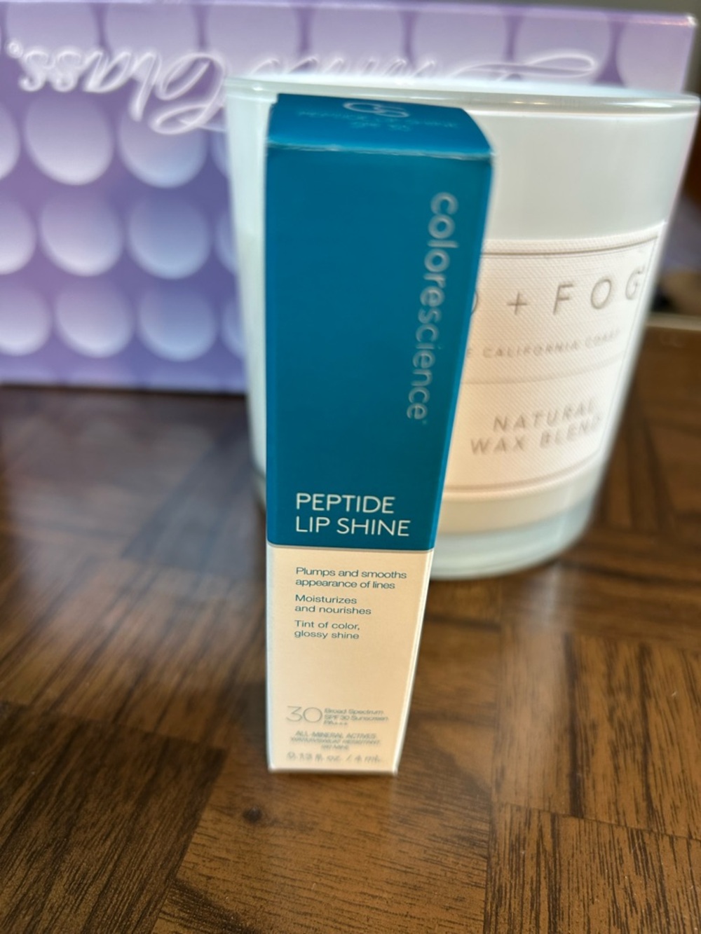Colorescience Peptide Lip Shine with SPF in color Rose - Picture 2 of 7